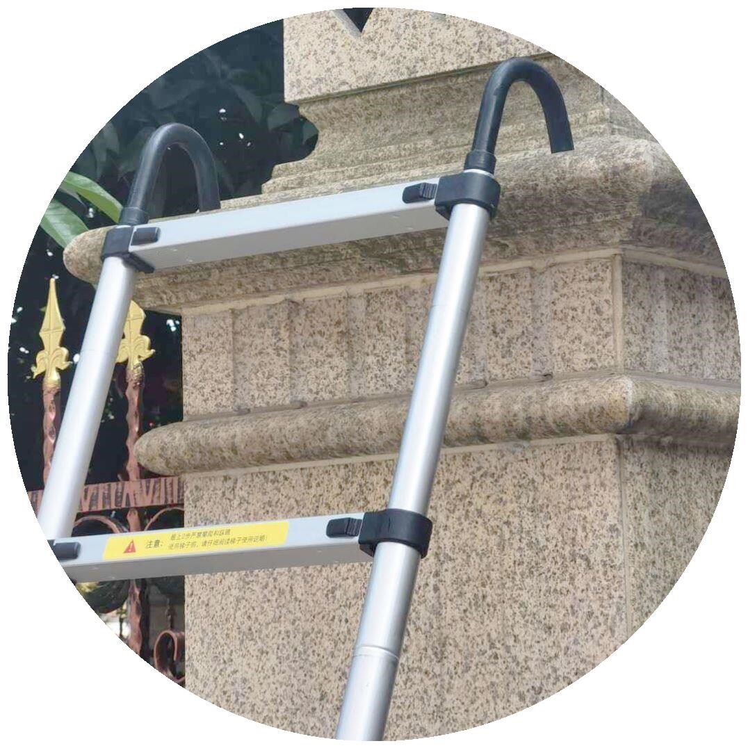 外墙施工a挂梯多功能十米长20米折叠梯节节升登高梯台挂梯子直梯