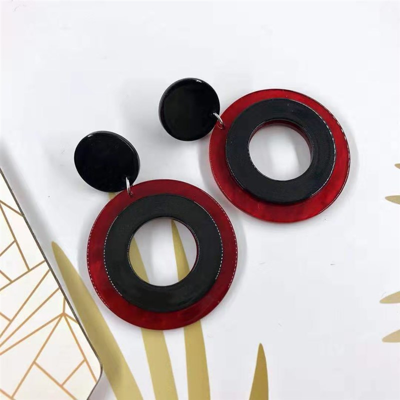 推荐New retro fashion temperament tate plate earrings earrin 饰品/流行首饰/时尚饰品新 耳环 原图主图