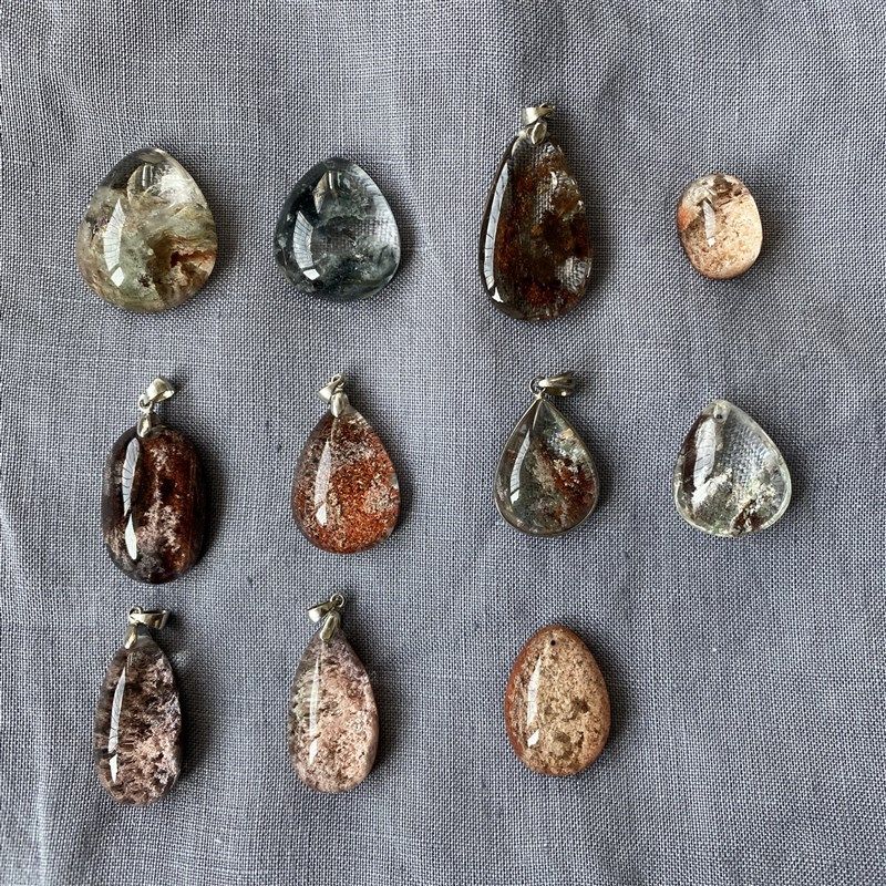 天然红幽灵吊坠原石绿幽水晶挂件四季幽灵千层山聚宝盆饰品礼物,饰品/流行首饰/时尚饰品新,颈饰,淘宝优惠券,粉丝福利购,淘宝优惠卷