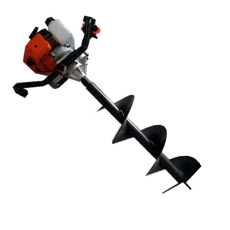 新品耐磨螺旋钻头钻洞机 电线杆立柱挖I坑打窝机 护栏水泥柱用i.