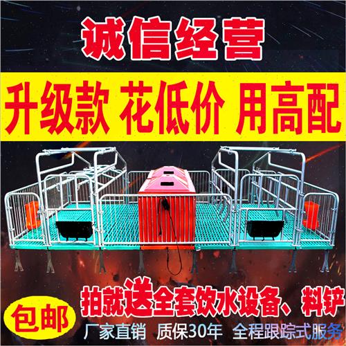 热销母猪产床保育床一体复合两用大猪用限位栏分娩仔猪栏养猪设备