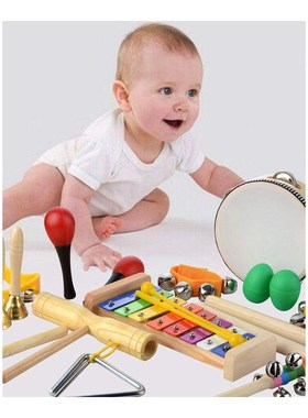 20 Pcs Toddler  Baby Musical Instruts Set - Percussion Toy F
