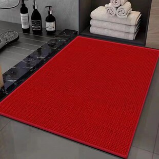 卫生间地垫吸水浴室地毯防滑厕所脚垫门口垫子洗手间门垫防滑垫耐