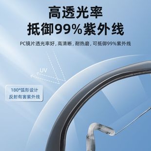 推荐 Honeywell护目镜骑车骑行眼镜防尘防飞溅防雾防风护目镜男护