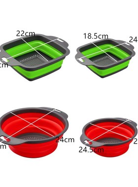 Kitchen Accessories Tools Foldable Fruit Vegetable Washing B