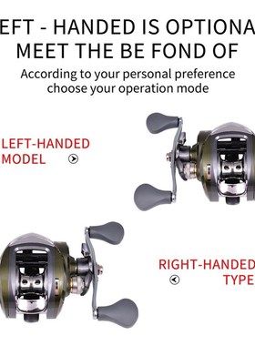 19+1BB 10.11 10kg Max Darg Baitcasting Fishing Reel Slow Pr