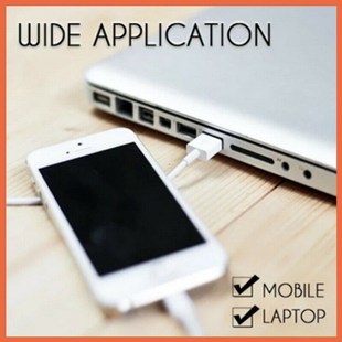 Auto Cut off power LED USB Type C Charger Cable For Android