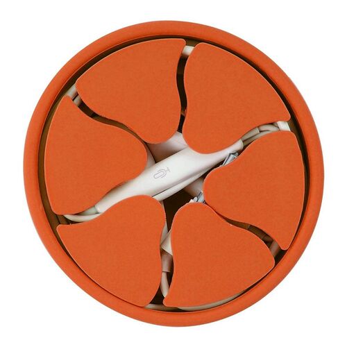 Round Silicone Cable Winder Organizer Desk set Stationary St