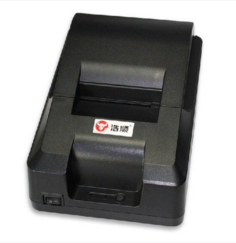 浩顺58901热敏票据打印机 票据小票打印机收银纸热敏纸打印机USB