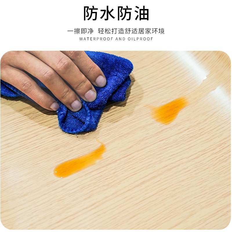 木纹桌面贴纸家具翻新墙贴衣柜柜子防水防潮防霉加厚自粘仿木纹贴