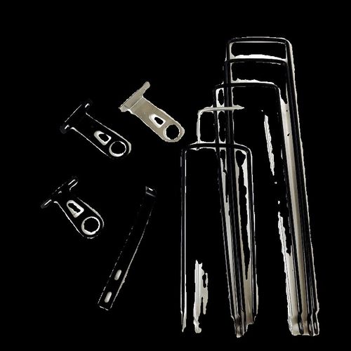 自行车配件电动车配件车筐支架儿童车筐托架车篮支撑架山地车支架