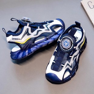 男童包头凉鞋夏天儿童沙滩鞋子夏季三5男孩6防滑7运动8凉拖鞋10岁