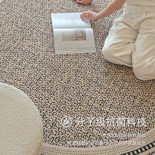圆形地毯客厅新款 新品 北欧简约现代沙发茶几毯S衣帽间卧室床边垫