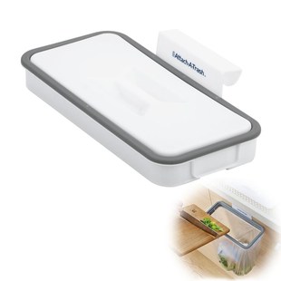 Holder board Storage Garbage Hanging Bag Back Kitchen Door