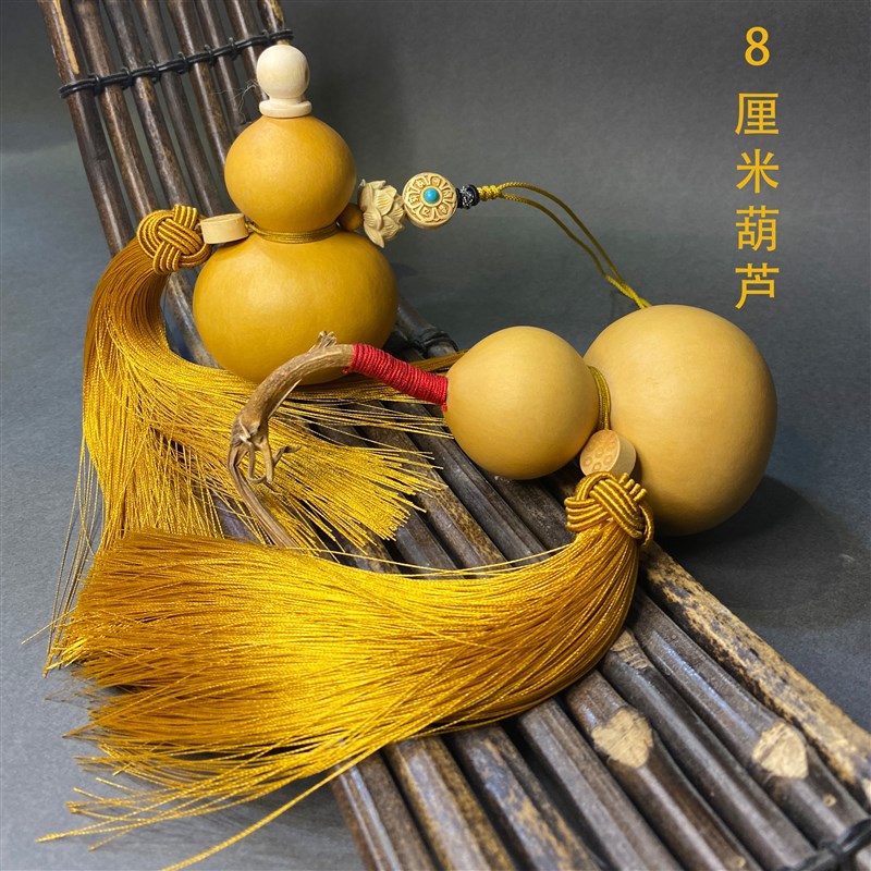 葫芦挂件门口开口家用中国结摆件客厅横梁门对门厕所卧室天然玄关