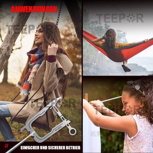 Teepor? Mooring Rope U Type Threader Boat Hook Threader Car