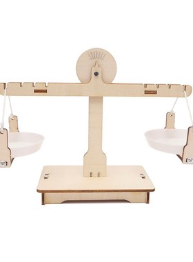 DIY Montessori Educational Wooden Balancing Scale Math Learn
