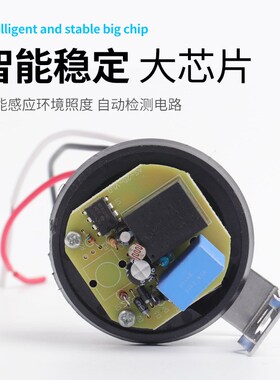 AS-10防水路灯控制器自t动路灯光控开关防雨AS-20感应开关220V