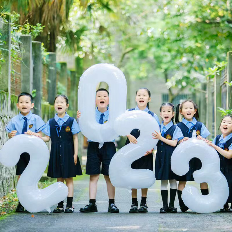 新学期开学幼儿园小学装饰仪式感布置班级教室氛围气球桌面摆件