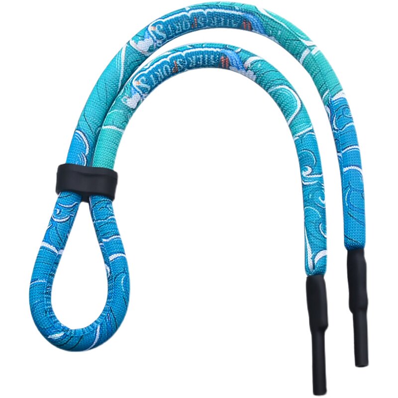 水上运动防滑眼镜绳挂脖游泳冲浪漂流H漂浮固定眼睛绑带墨镜挂绳