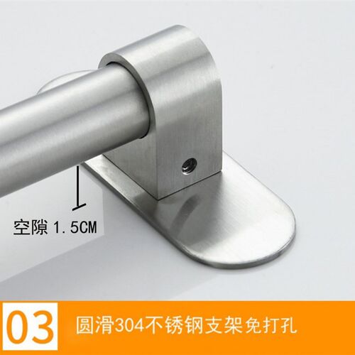 304不锈钢壁挂厨房置物架简易专用单独插菜刀架展示架免打孔