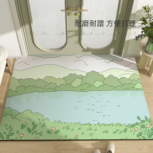 家用门口耐脏防滑脚垫pvc可擦免洗垫子 入户门垫进门地垫2023新款