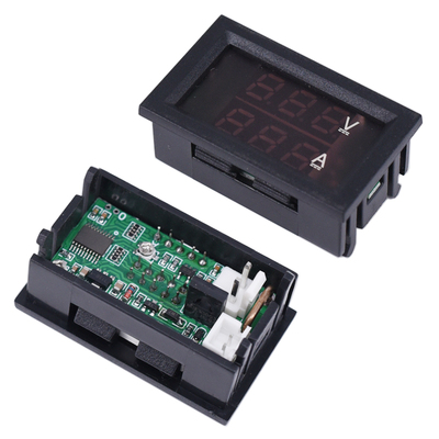 数码管直流电压电流表数字数显 双显 12v24V汽车电动电瓶车检测仪