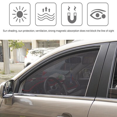 Car Sun Shade Car Curtain V Protection Magnetic Car Window S