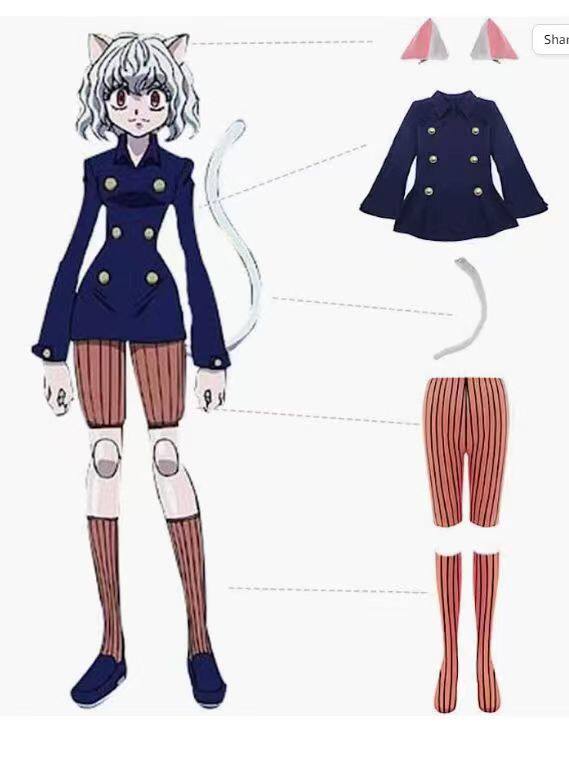 全职猎人尼飞比特cos服装猫女尼飞彼多cosplay动漫同人制服