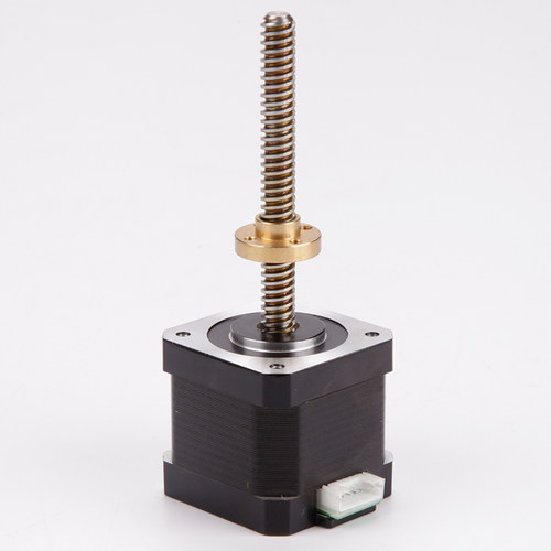 42丝杆直线步进电机 n长100mm 高39.5mm 0.46Nm T型
