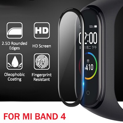 3PCS Protective film for Xiaomi mi band 4 5 strap film Explo