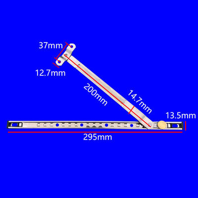 铝合窗金开门撑 内风外平内倒隔热铝塑钢窗户Q281防风限位滑轨伸