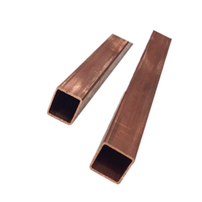 T2 紫铜方管 紫铜矩形管 方形铜管 纯铜方型管6/8/10/12/15/20/25