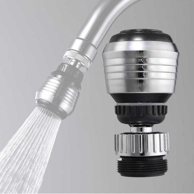 热销360 Degree Rotate Water Saving Tap Faucet Adapter Diffus