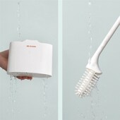 Double Mounted and Holder New Toilet Wall Brush 新品