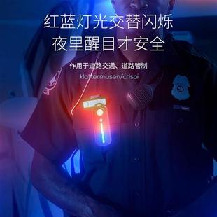 速发跨境新款 带笔夹巡逻安全警示 C充电户外可携式 自行车尾灯Type