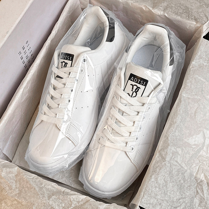 小白鞋男女款2024新款夏季薄款运动男士板鞋休闲透气厚底男生鞋子