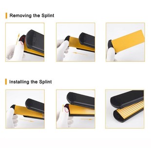 Hair Straightener Speeds Adjustment Temperature Lar