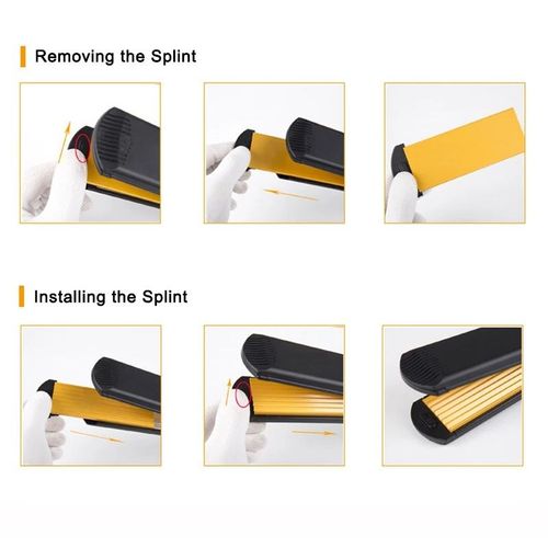 4 in 1 Hair Straightener 4 Speeds Temperature Adjustment Lar