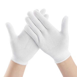 儿童白色礼仪活动表演小孩手套中小学生升旗透气薄款白手套手新款