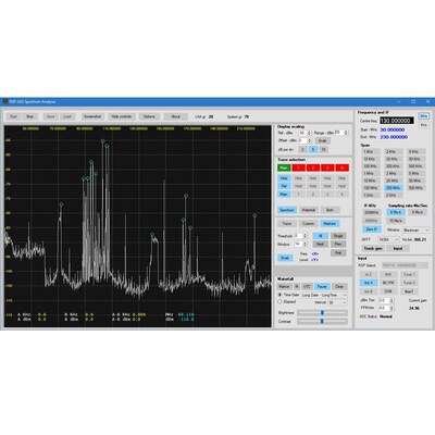 SDRplay RSPmdx 通用软件无线电接收机 频谱监测 收音机 英国原装