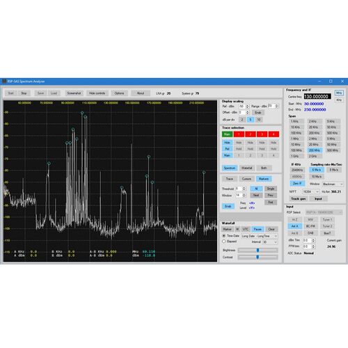 SDRplay RSPmdx 通用软件无线电接收机 频谱监测 收音机 英国原装