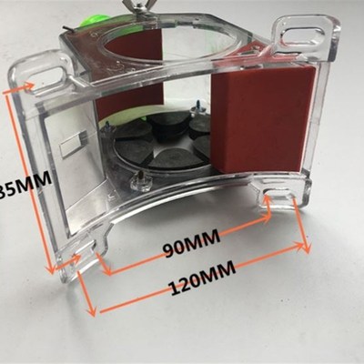 速发配件透明肥料加厚型播种机施肥盒合播肥盒排肥器肥盒下料盒播