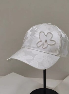 小众高货日本网红空顶帽女夏天防紫外线遮阳帽子韩版大檐显脸小防