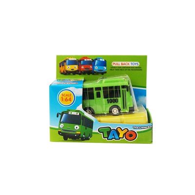 推荐Cartoon TAYO Bus Kids Toys Mini Pull Back Car Korean Ani