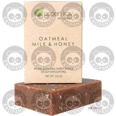 推荐Aspen Kay Naturals Handmade Oatmeal Milk & Honey Soap Ba