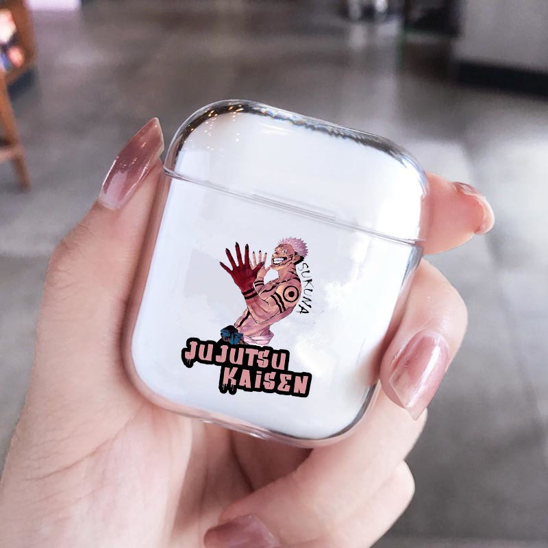 Jujutsu Kaisen Anime Soft Phone Cases For Apple Airpods 2 1