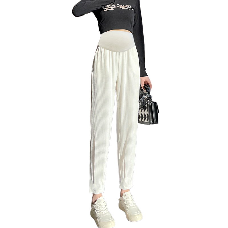 孕妇裤子夏季薄款外穿2023新款小个子休闲裤夏款孕早X期打底裤夏