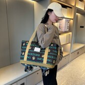 拆卸滑轮旅行包大容量手提出差便携待产收纳包运动健身行李袋女包