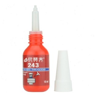 巴瑟夫243胶水金属螺丝胶蓝色可拆卸厌氧胶防锈螺纹密封锁固剂螺